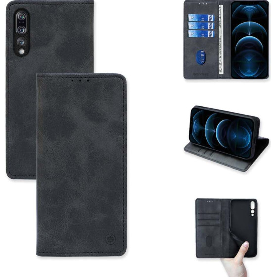 Sonique ���� ��������� Vintage Magnet Wallet Huawei P20 Pro ����� - ����� - P20 Pro - ���� ���������