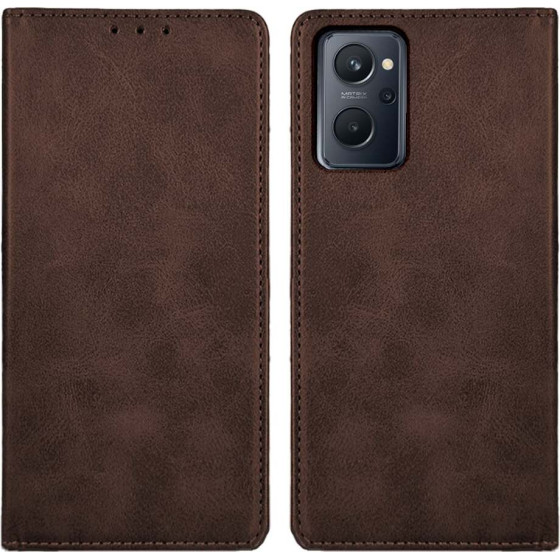 Sonique ���� ��������� Vintage Magnet Wallet Realme 9i ���� - ���� - Realme 9i - ���� ���������