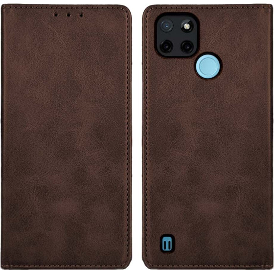 Sonique ���� ��������� Vintage Magnet Wallet Realme C21Y / Realme C25Y ���� - ���� - Realme C21Y, Realme C25Y - ���� ���������
