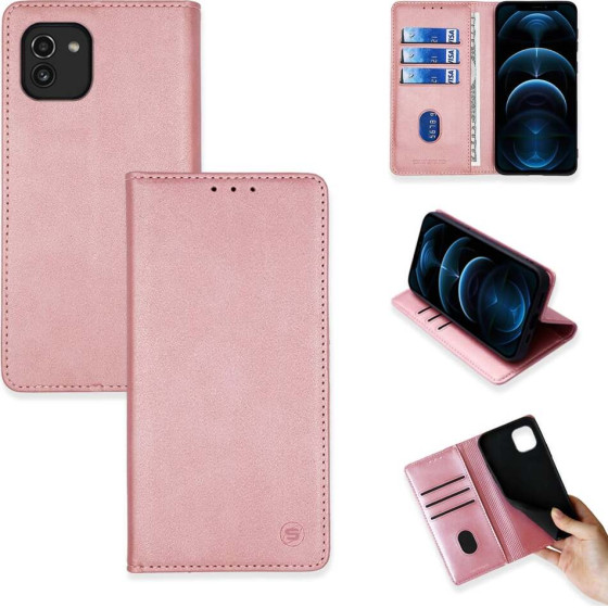 Sonique ���� ��������� Vintage Magnet Wallet Samsung Galaxy A03 4G ��� ����� - ��� ����� - Galaxy A03 4G - ���� ���������