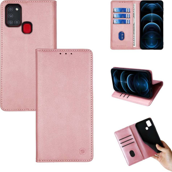 Sonique ���� ��������� Vintage Magnet Wallet Samsung Galaxy A21s ��� ����� - ��� ����� - Galaxy A21s - ���� ���������