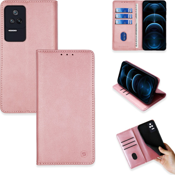 Sonique ���� ��������� Vintage Magnet Wallet Xiaomi Poco F4 5G ��� ����� - ��� ����� - Poco F4 5G - ���� ���������