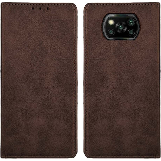 Sonique ���� ��������� Vintage Magnet Wallet Xiaomi Poco X3 NFC / Poco X3 Pro ���� - ���� - Poco X3 NFC, Poco X3 Pro - ���� ���������