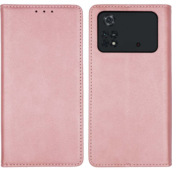 Sonique ���� ��������� Vintage Magnet Wallet Xiaomi Poco M4 Pro 4G ��� ����� - ��� ����� - POCO M4 Pro 4G - ���� ���������