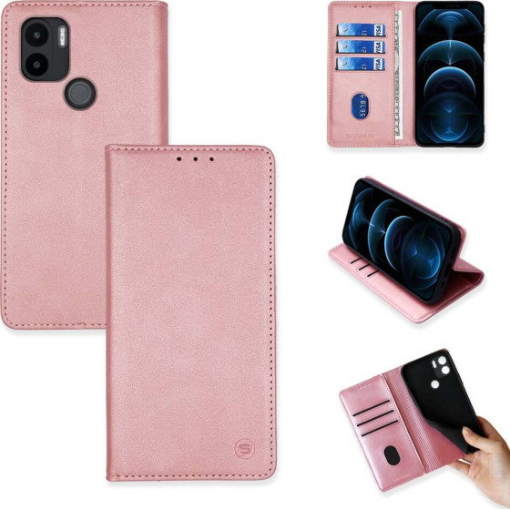 Sonique ���� ��������� Vintage Magnet Wallet Xiaomi Redmi A1 Plus / Poco C50 / Redmi A2 Plus ��� ����� - ��� ����� - Poco C50, Redmi A1 Plus, Redmi A2 Plus - ���� ���������