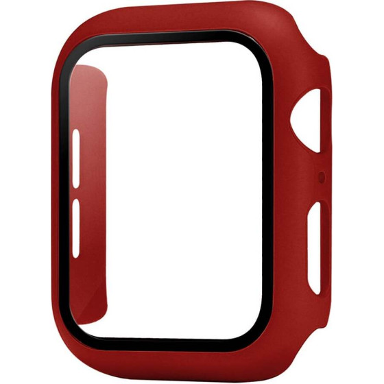 Sonique ���� ��������� PC + Tempered Glass ��� Apple Watch Apple Watch 7/8 41mm ������� - ������� - Apple Watch 7/8 41mm - Watch Glass