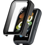 Sonique ���� ��������� PC + Tempered Glass ��� Huawei Band Band 6 / Band 7 ����� - ����� - Band 6, Band 7 - Watch Glass