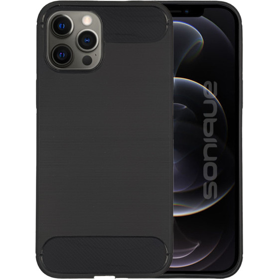 Sonique ���� ��������� Carbon Brushed Apple iPhone 12 Pro Max ����� - ����� - iPhone 12 Pro Max