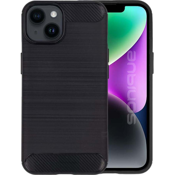 Sonique ���� ��������� Carbon Brushed Apple iPhone 14 ����� - ����� - iPhone 14