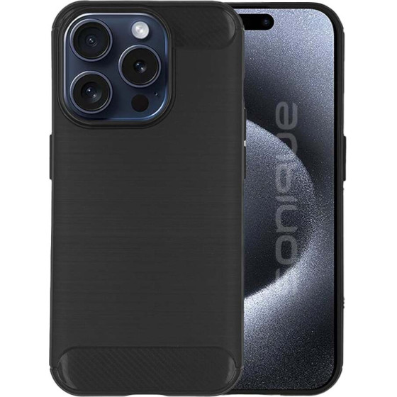 Sonique ���� ��������� Carbon Brushed Apple iPhone 15 Pro ����� - ����� - iPhone 15 Pro