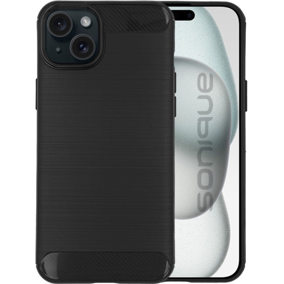 Sonique ���� ��������� Carbon Brushed Apple iPhone 15 Plus ����� - ����� - iPhone 15 Plus