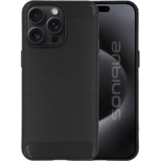 Sonique ���� ��������� Carbon Brushed Apple iPhone 15 Pro Max ����� - ����� - iPhone 15 Pro Max