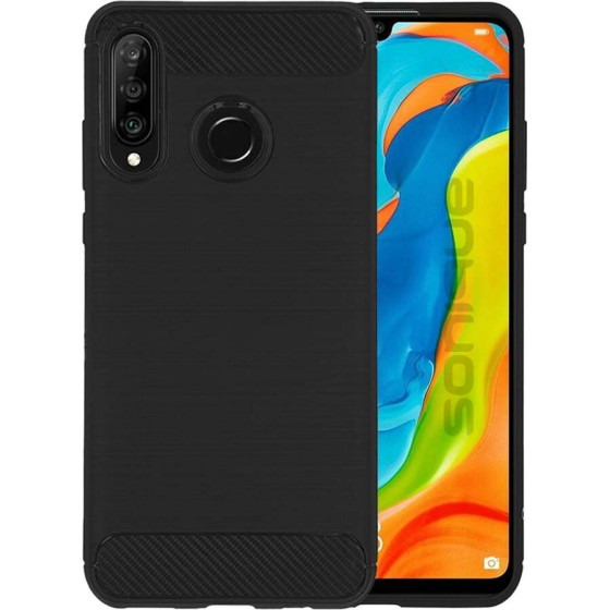 Sonique ���� ��������� Carbon Brushed Huawei P30 Lite ����� - ����� - P30 Lite