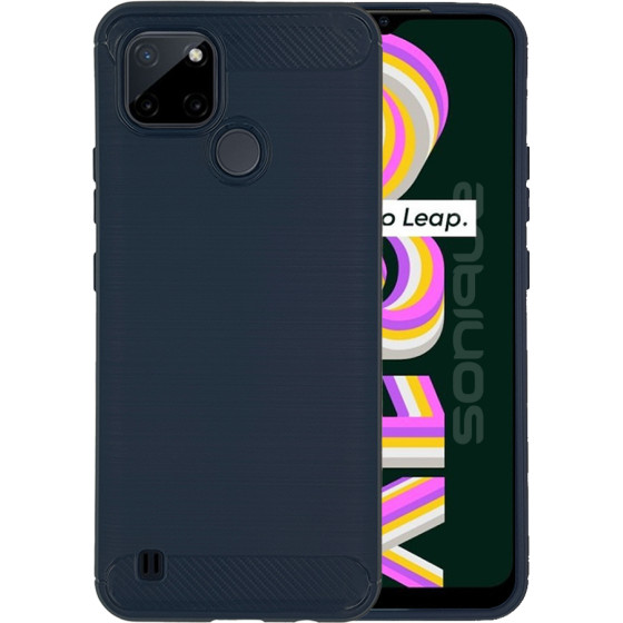 Sonique ���� ��������� Carbon Brushed Realme C21Y / Realme C25Y ���� - ���� - Realme C21Y, Realme C25Y