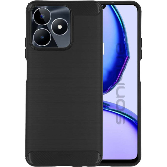 Sonique ���� ��������� Carbon Brushed Realme C51 / Realme C53 ����� - ����� - Realme C51, Realme C53