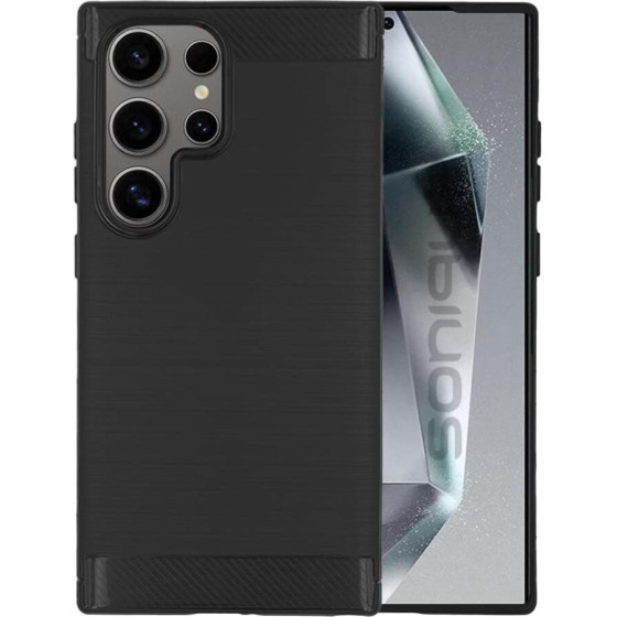 Sonique ���� ��������� Carbon Brushed Samsung Galaxy S24 Ultra ����� - ����� - Galaxy S24 Ultra