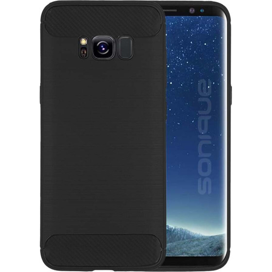 Sonique ���� ��������� Carbon Brushed Samsung Galaxy S8 ����� - ����� - Galaxy S8