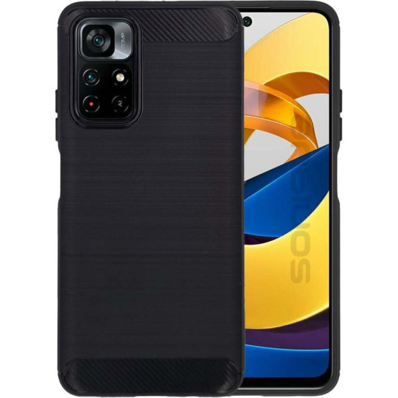 Sonique ���� ��������� Carbon Brushed Xiaomi Poco M4 Pro 5G / Redmi Note 11s 5g ����� - ����� - POCO M4 Pro 5G, Redmi Note 11s 5g