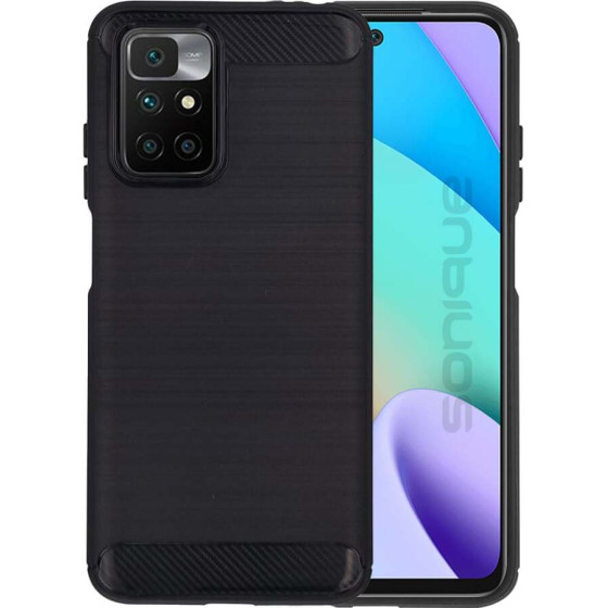 Sonique ���� ��������� Carbon Brushed Xiaomi Redmi 10 / Redmi 10 2022 ����� - ����� - Redmi 10, Redmi 10 2022