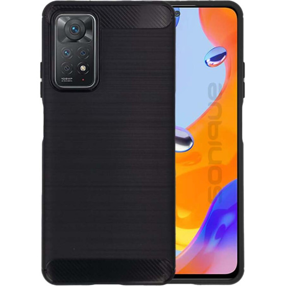 Sonique ���� ��������� Carbon Brushed Xiaomi Redmi Note 11 Pro 4G/5G / Redmi Note 12 Pro 4G ����� - ����� - Redmi Note 11 Pro 4G/5G, Redmi Note 12 Pro 4G