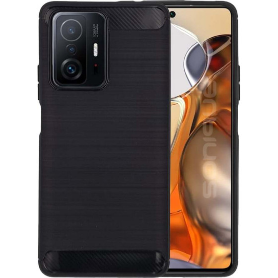 Sonique ���� ��������� Carbon Brushed Xiaomi Xiaomi 11T / Xiaomi 11T Pro ����� - ����� - Xiaomi 11T, Xiaomi 11T Pro