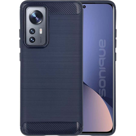 Sonique ���� ��������� Carbon Brushed Xiaomi Xiaomi 12 / Xiaomi 12X 5G ���� - ���� - Xiaomi 12, Xiaomi 12X 5G