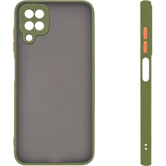 Sonique ���� ��������� Color Button Bumper Samsung Galaxy A12 ������� ������� - ������� ������� - Galaxy A12