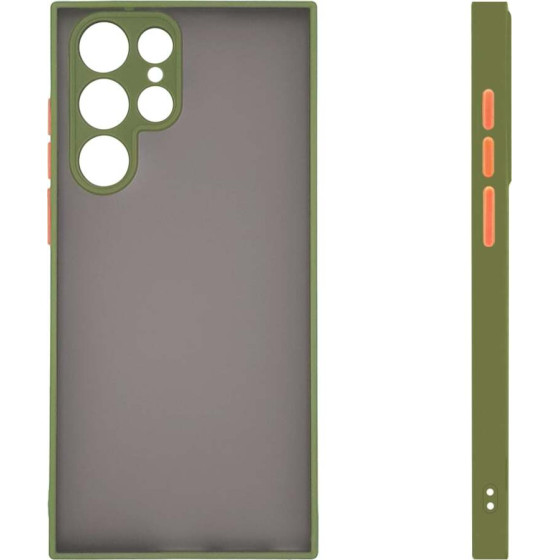 Sonique ���� ��������� Color Button Bumper Samsung Galaxy S22 Ultra ������� ������� - ������� ������� - Galaxy S22 Ultra