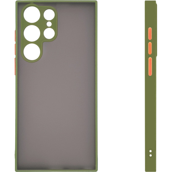 Sonique ���� ��������� Color Button Bumper Samsung Galaxy S23 Ultra ������� ������� - ������� ������� - Galaxy S23 Ultra