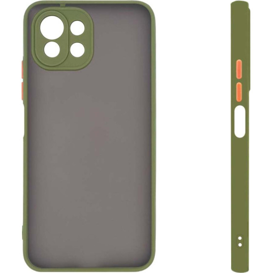 Sonique ���� ��������� Color Button Bumper Xiaomi Mi 11 Lite 4G / Mi 11 Lite 5G ������� ������� - ������� ������� - Mi 11 Lite 4G, Mi 11 Lite 5G