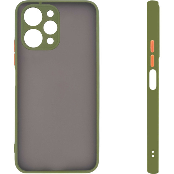 Sonique ���� ��������� Color Button Bumper Xiaomi Redmi 12 4G / Redmi 12 5G ������� ������� - ������� ������� - Redmi 12 4G, Redmi 12 5G