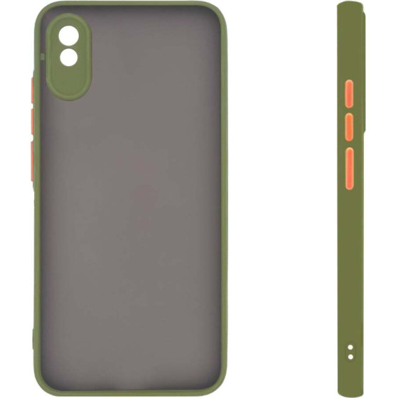 Sonique ���� ��������� Color Button Bumper Xiaomi Redmi 9A / Redmi 9AT ������� ������� - ������� ������� - Redmi 9A, Redmi 9AT