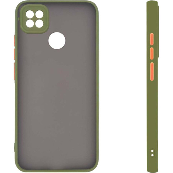 Sonique ���� ��������� Color Button Bumper Xiaomi Redmi 9C / Redmi 10A ������� ������� - ������� ������� - Redmi 10A, Redmi 9C