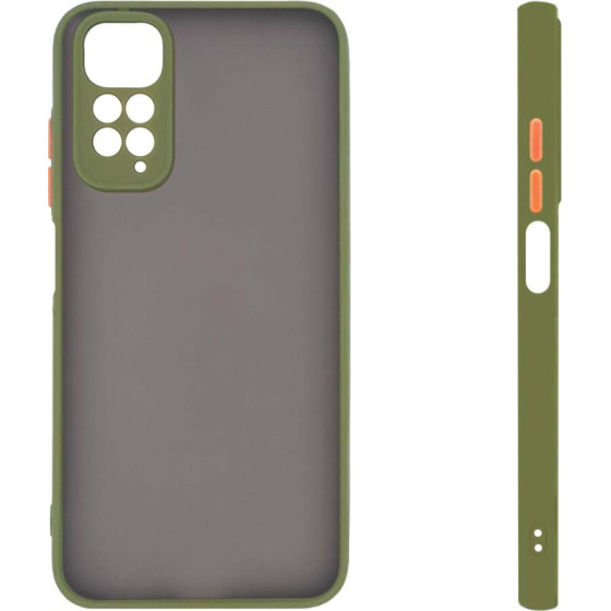 Sonique ���� ��������� Color Button Bumper Xiaomi Redmi Note 11 4G / Redmi Note 11S ������� ������� - ������� ������� - Redmi Note 11 4G, Redmi note 11S