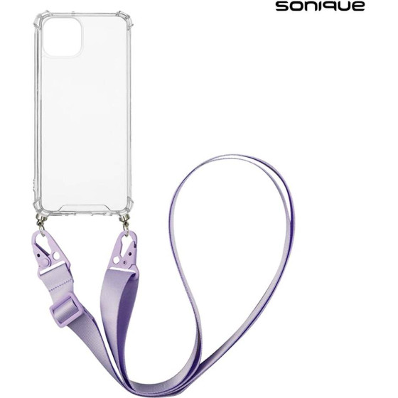 Sonique ���� ��������� �� Strap Armor Clear Apple iPhone 14 ���� - ���� - iPhone 14
