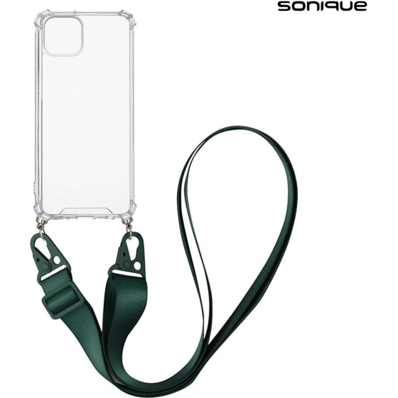 Sonique ���� ��������� �� Strap Armor Clear Apple iPhone 14 Plus ������� ������ - ������� ������ - iPhone 14 Plus