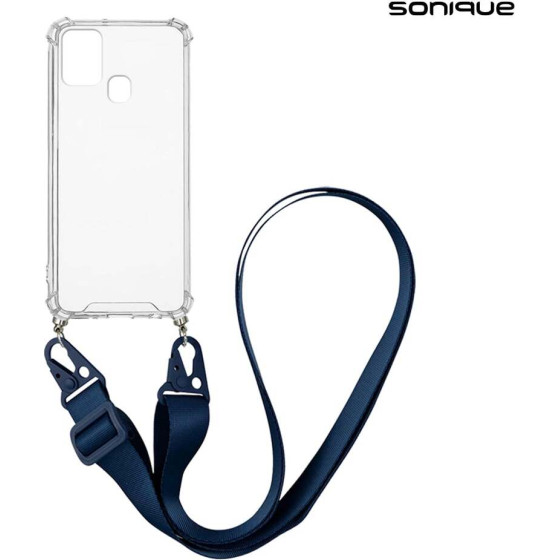 Sonique ���� ��������� �� Strap Armor Clear Samsung Galaxy A21s ���� ������ - ���� ������ - Galaxy A21s