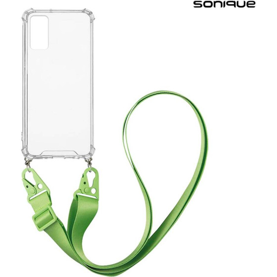 Sonique ���� ��������� �� Strap Armor Clear Samsung Galaxy S20 FE 4G/5G ������� ������� - ������� ������� - Galaxy S20 FE 4G/5G