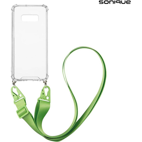 Sonique ���� ��������� �� Strap Armor Clear Samsung Galaxy S10e ������� ������� - ������� ������� - Galaxy S10e