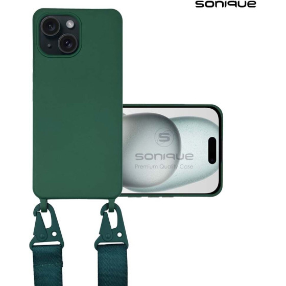 Sonique ���� ��������� �� Strap CarryHang Apple iPhone 15 ������� ������ - ������� ������ - iPhone 15