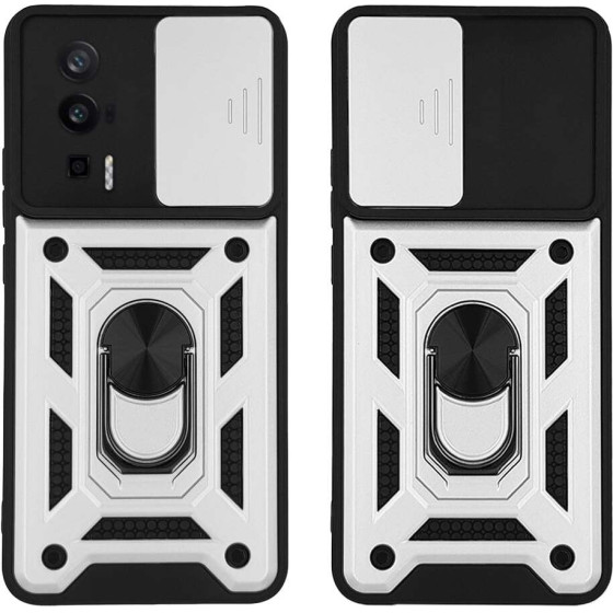 Sonique ���� Ring Armor CamPro ��� Xiaomi Poco F5 Pro 5G ����� - ����� - Poco F5 Pro 5G
