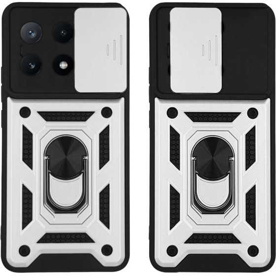 Sonique ���� Ring Armor CamPro ��� Xiaomi Poco X6 Pro 5G ����� - ����� - Poco X6 Pro 5G