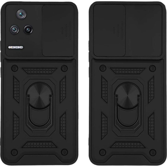 Sonique ���� Ring Armor CamPro ��� Xiaomi Poco F4 5G ����� - ����� - Poco F4 5G
