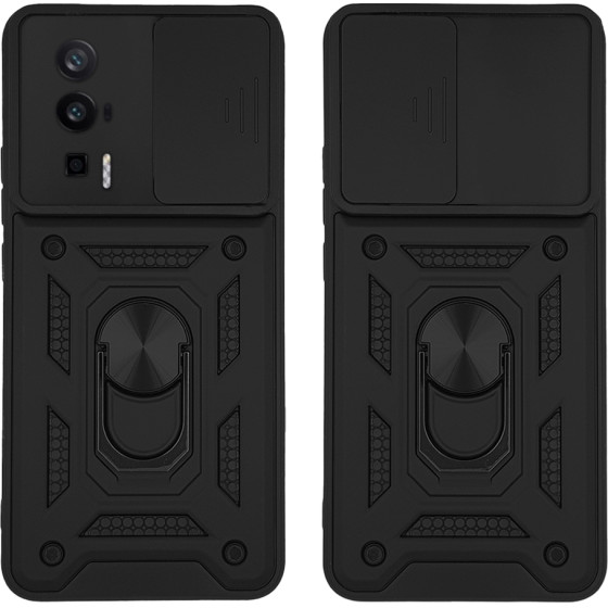 Sonique ���� Ring Armor CamPro ��� Xiaomi Poco F5 Pro 5G ����� - ����� - Poco F5 Pro 5G