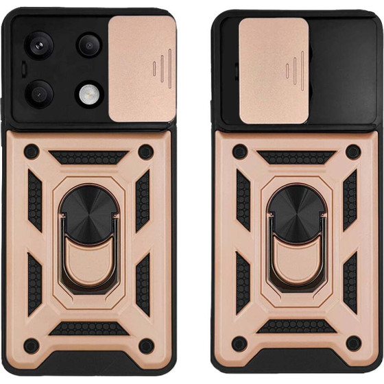 Sonique ���� Ring Armor CamPro ��� Xiaomi Redmi Note 13 Pro 5G / Poco X6 5G ��� ����� - ��� ����� - Poco X6 5G, Redmi Note 13 Pro 5G