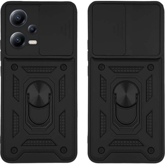 Sonique ���� Ring Armor CamPro ��� Xiaomi Redmi Note 12 5G / Poco X5 5G ����� - ����� - Poco X5 5G, Redmi Note 12 5G