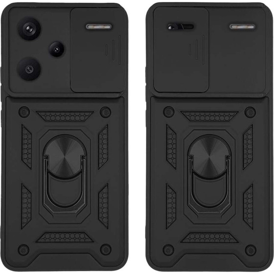 Sonique ���� Ring Armor CamPro ��� Xiaomi Redmi Note 13 Pro Plus 5G ����� - ����� - Redmi Note 13 Pro Plus 5G