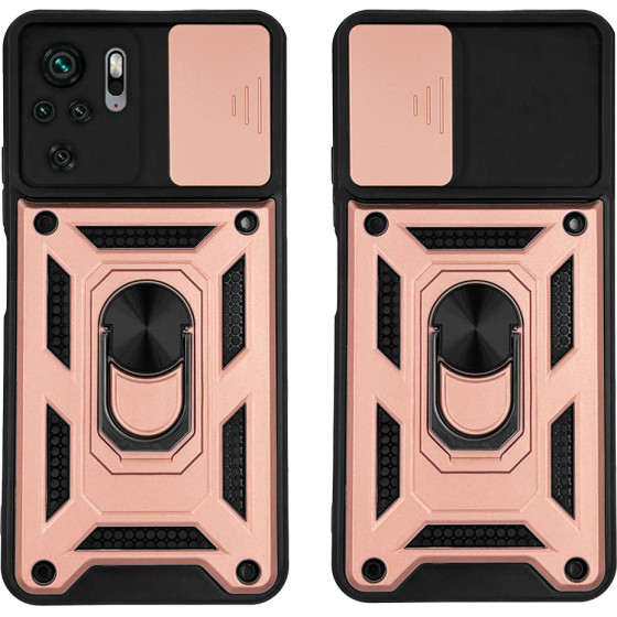 Sonique ���� Ring Armor CamPro ��� Xiaomi Redmi Note 10 / Redmi Note 10s / Poco M5s ��� ����� - ��� ����� - Poco M5s, Redmi Note 10, Redmi Note 10s