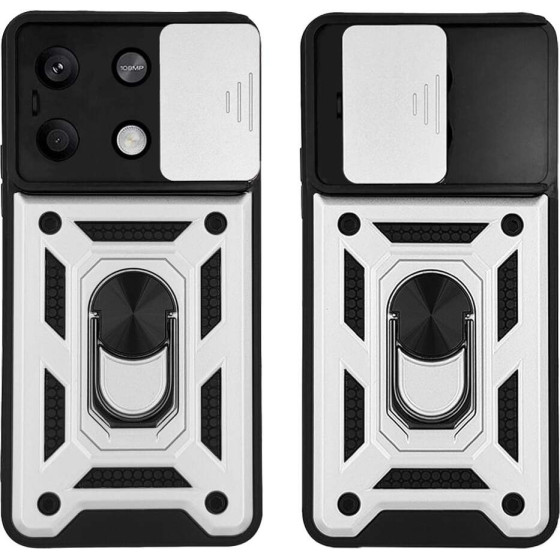 Sonique ���� Ring Armor CamPro ��� Xiaomi Redmi Note 13 Pro 5G / Poco X6 5G ����� - ����� - Poco X6 5G, Redmi Note 13 Pro 5G