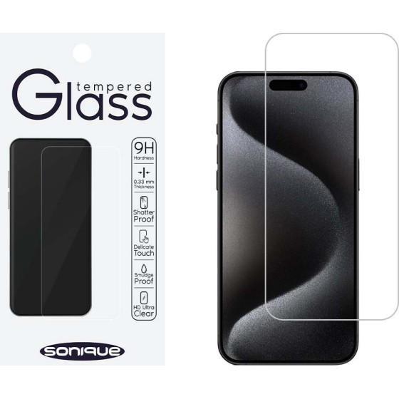 Sonique Hardy Glass Premium Series HD 9H Apple iPhone 15 Pro Max - iPhone 15 Pro Max